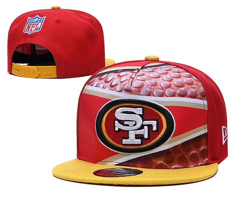 2021 NFL San Francisco 49ers Hat TX322
